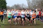 Leaders in the under-15 boys Inter Counties Cross Country, Cofton Park, Birmingham. Photo: David T. Hewitson/Sports for All Pics